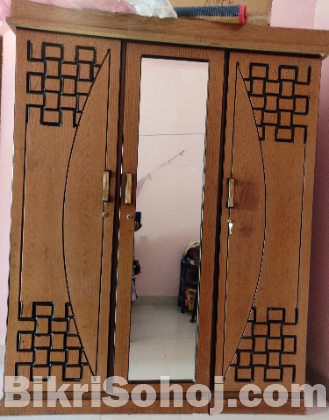 Malaysian Wood ar Almari (3 part)তিন পার্টের আলমারি